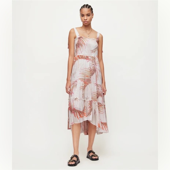 ALLSAINTS ~ Gabi Luar Midi Dress - Picture 10 of 12